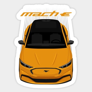 Ford Mustang Mach E SUV - Cyber Orange Sticker